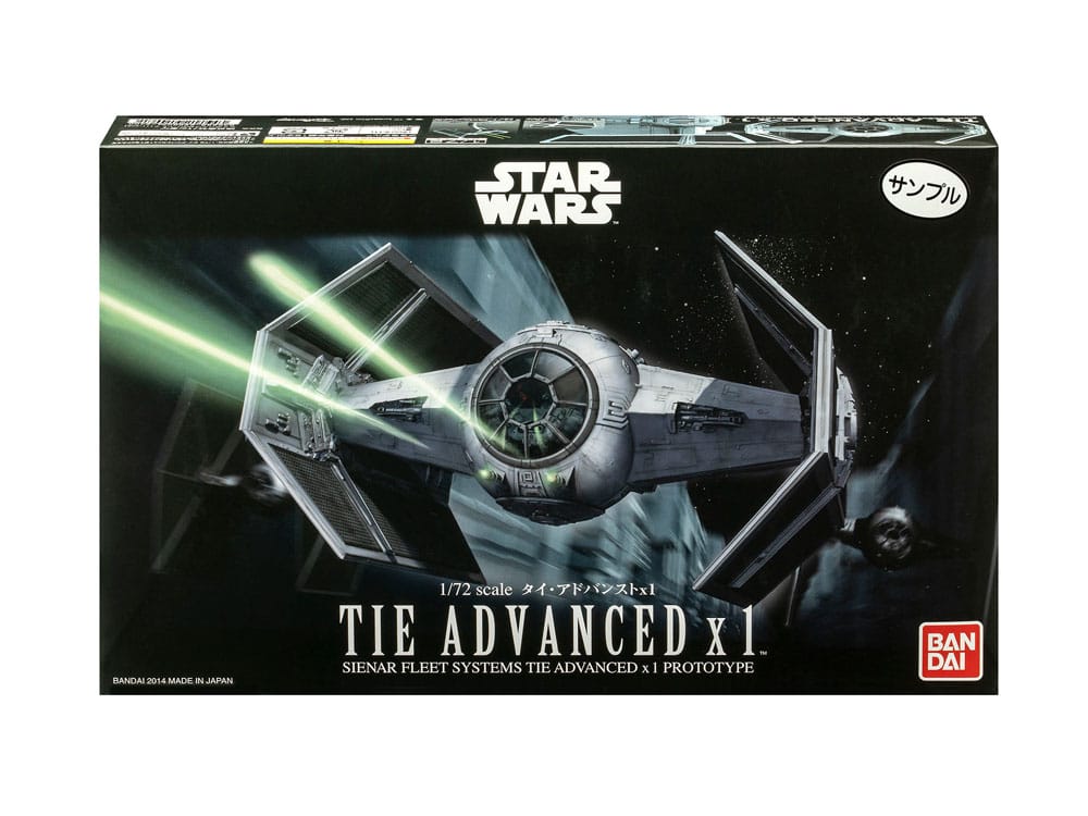 Bandai Star Wars Star Wars Model Kit 1/72 TIE Advanced x1 10 cm | Makochan