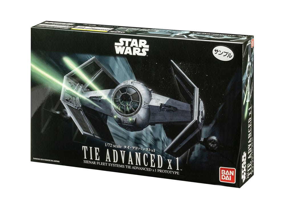 Bandai Star Wars Star Wars Model Kit 1/72 TIE Advanced x1 10 cm | Makochan