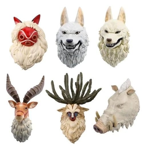 Benelic Princess Mononoke Magnete Mystery Box 3D Character Assortment (6) | Makochan