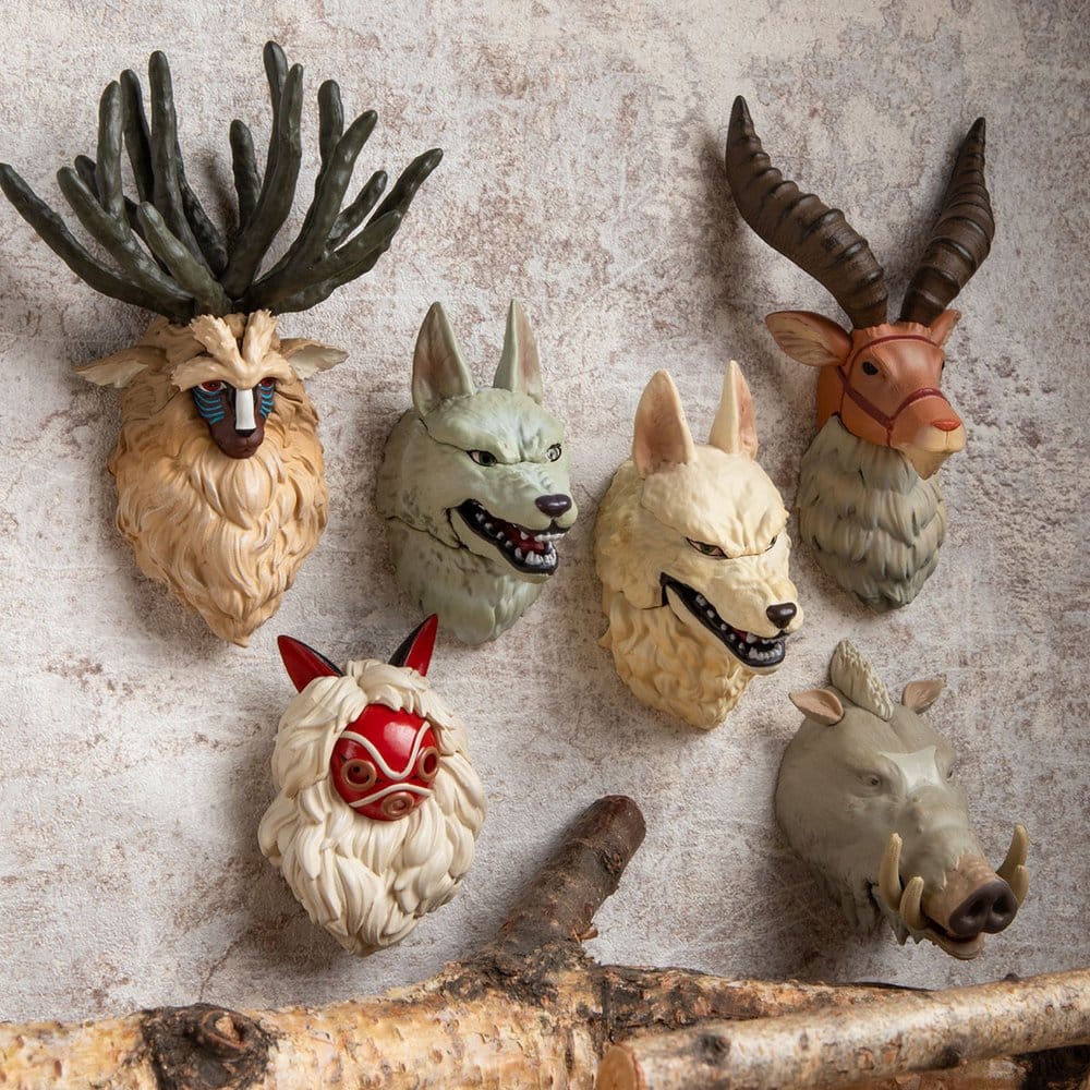 Benelic Princess Mononoke Magnete Mystery Box 3D Character Assortment (6) | Makochan