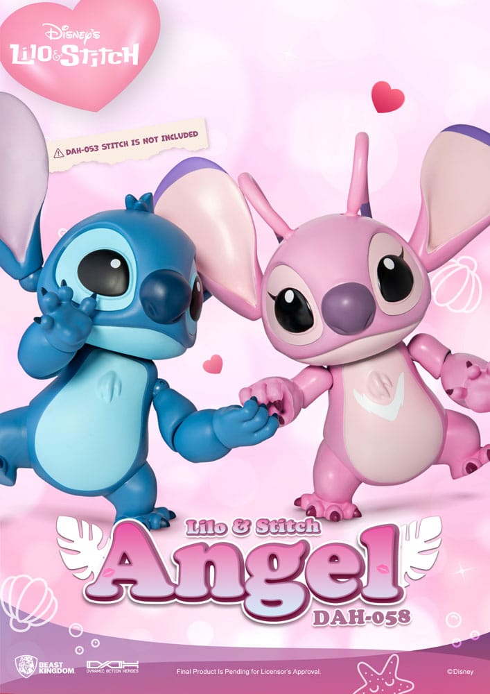 Beast Kingdom Toys Disney Dynamic 8ction Heroes Action Figure 1/9 Angel (Lilo & Stitch) 16 cm | Makochan