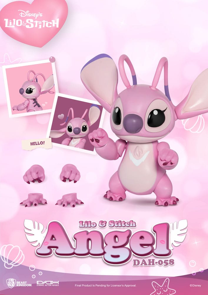 Beast Kingdom Toys Disney Dynamic 8ction Heroes Action Figure 1/9 Angel (Lilo & Stitch) 16 cm | Makochan