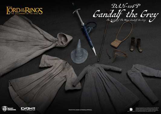 Beast Kingdom Toys Lord of the Rings Dynamic 8ction Heroes Action Figure 1/9 Gandalf the Grey 21 cm | Makochan