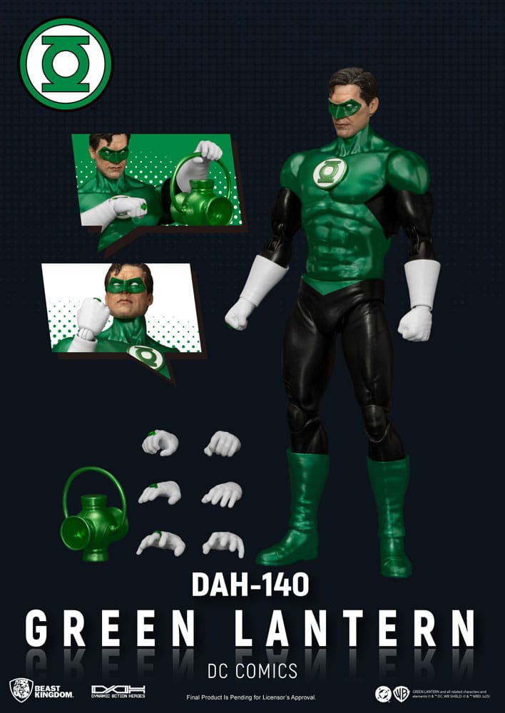 Beast Kingdom Toys DC Comics Action Figure Green Lantern 20 cm | Makochan