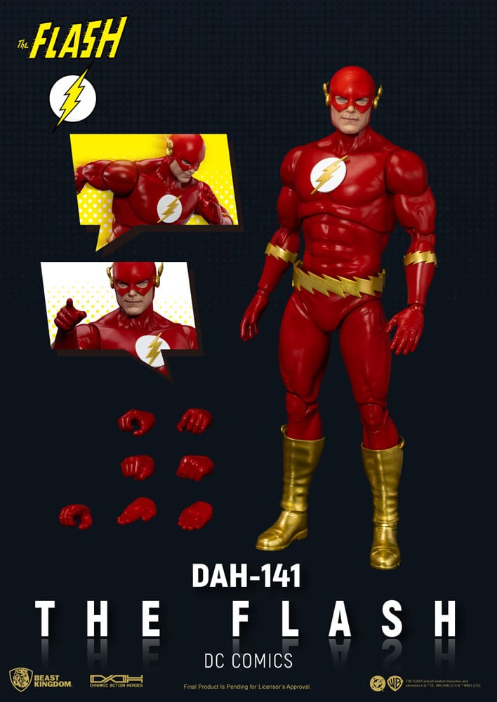 Beast Kingdom Toys DC Comics Action Figure The Flash 20 cm | Makochan