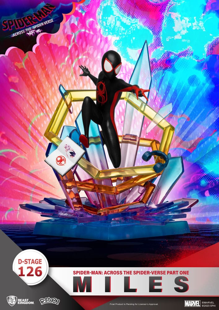 Beast Kingdom Toys Marvel D-Stage PVC Diorama Spider-Man: Across the Spider-Verse Part One-Miles 15 cm | Makochan