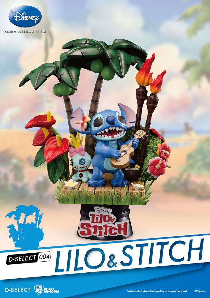 Beast Kingdom Toys Disney D-Stage PVC Diorama Stitch 14 cm | Makochan