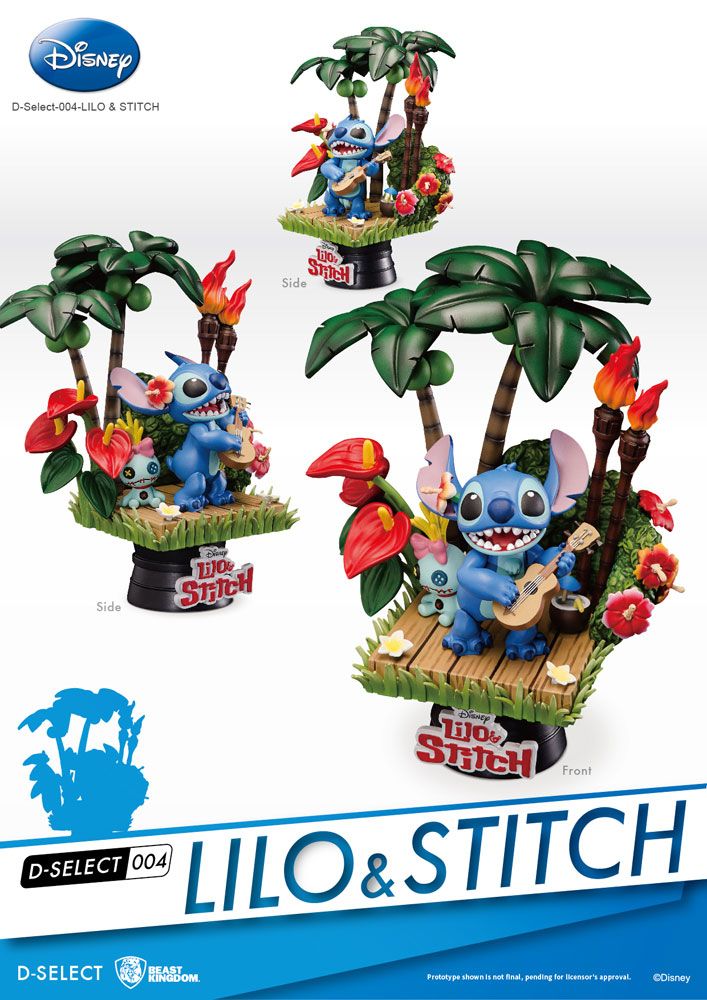 Beast Kingdom Toys Disney D-Stage PVC Diorama Stitch 14 cm | Makochan