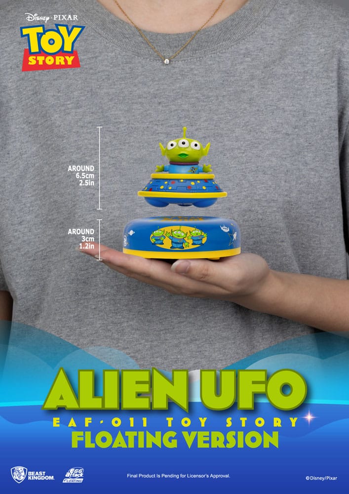 Beast Kingdom Toys Toy Story Egg Attack Floating Model Alien UFO 6 cm | Makochan