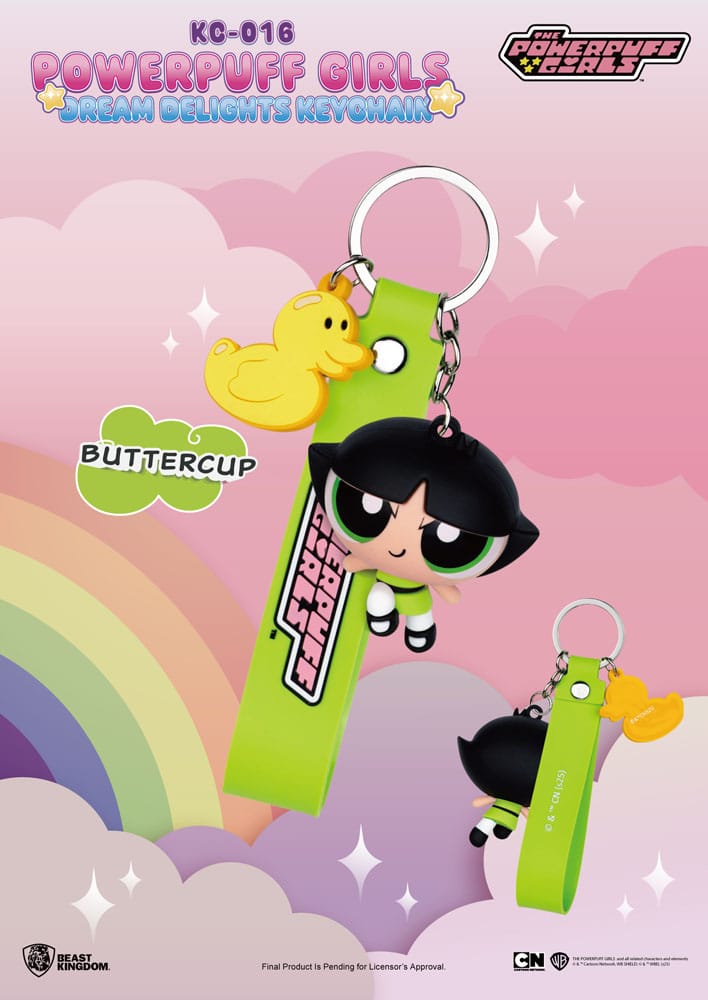 Beast Kingdom Toys The Powerpuff Girls Keychains Blind Box Dream Delights 5 cm Sortiment (6) | Makochan