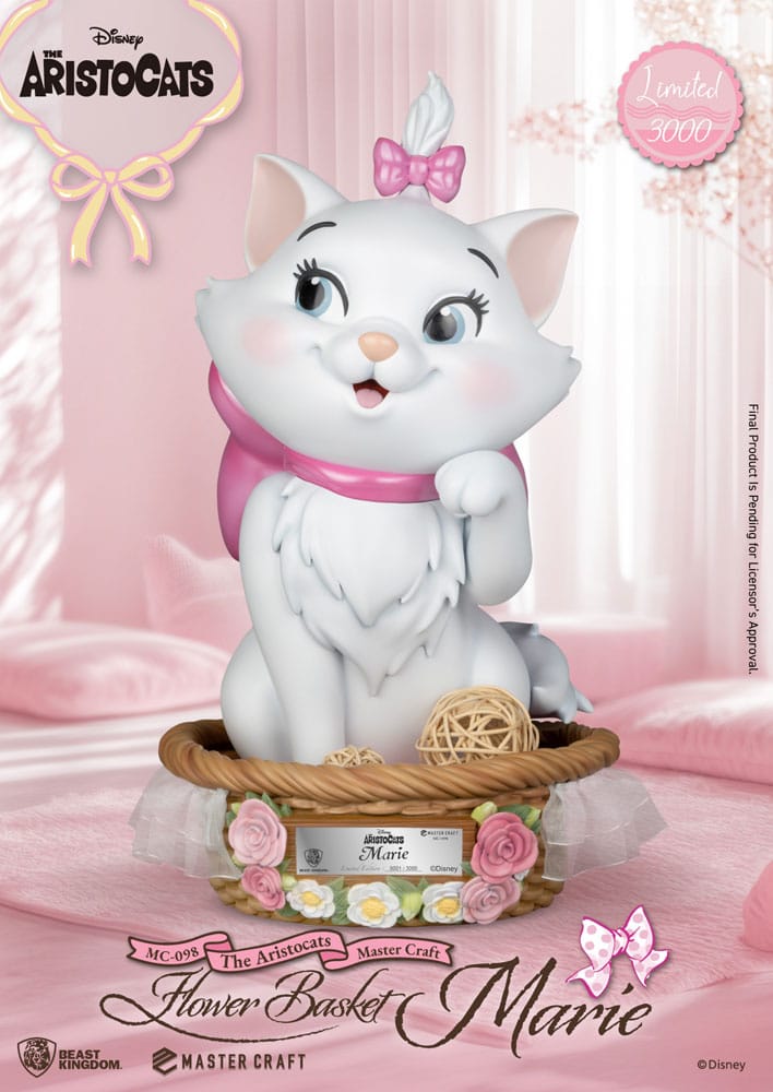 Beast Kingdom Toys Aristocats Master Craft Statue Flower Basket Marie 32 cm | Makochan