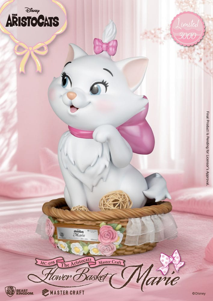 Beast Kingdom Toys Aristocats Master Craft Statue Flower Basket Marie 32 cm | Makochan