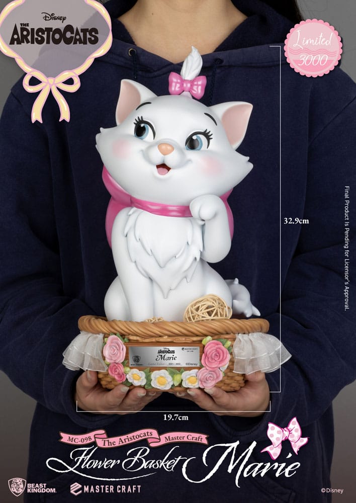 Beast Kingdom Toys Aristocats Master Craft Statue Flower Basket Marie 32 cm | Makochan