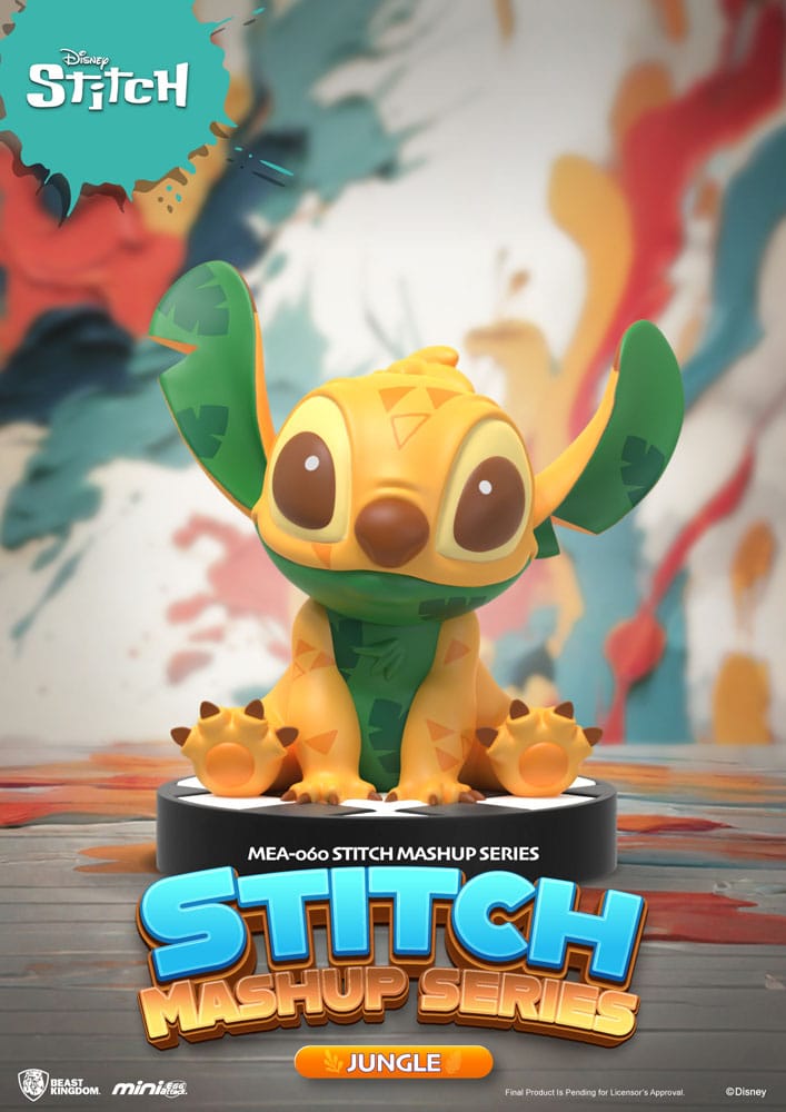 Beast Kingdom Toys Lilo & Stitch Mini Egg Attack Blind Box Figures 10 cm Stitch Mashup Series Assortment (6) | Makochan