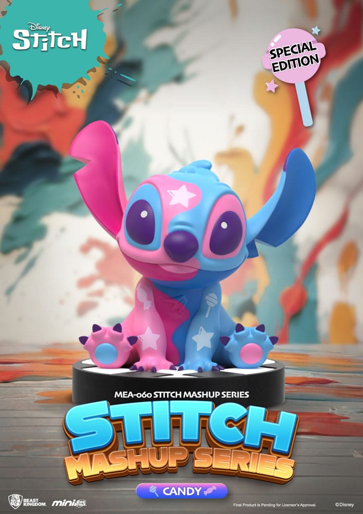 Beast Kingdom Toys Lilo & Stitch Mini Egg Attack Blind Box Figures 10 cm Stitch Mashup Series Assortment (6) | Makochan