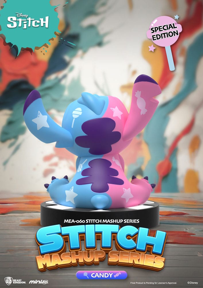 Beast Kingdom Toys Lilo & Stitch Mini Egg Attack Blind Box Figures 10 cm Stitch Mashup Series Assortment (6) | Makochan
