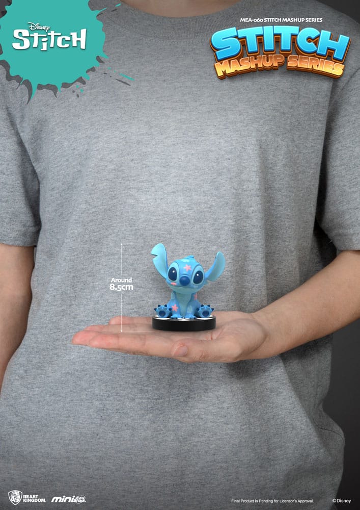 Beast Kingdom Toys Lilo & Stitch Mini Egg Attack Blind Box Figures 10 cm Stitch Mashup Series Assortment (6) | Makochan