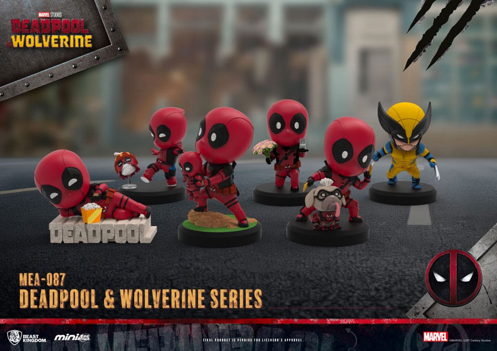 Beast Kingdom Toys Deadpool 3 Deadpool & Wolverine Series Mini Egg Attack Figures 8 cm | Makochan
