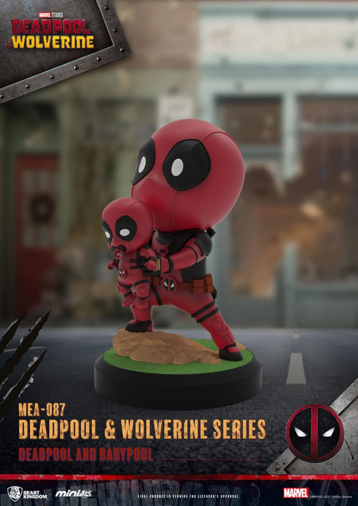 Beast Kingdom Toys Deadpool 3 Deadpool & Wolverine Series Mini Egg Attack Figures 8 cm | Makochan