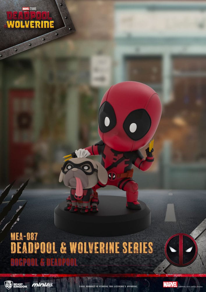 Beast Kingdom Toys Deadpool 3 Deadpool & Wolverine Series Mini Egg Attack Figures 8 cm | Makochan