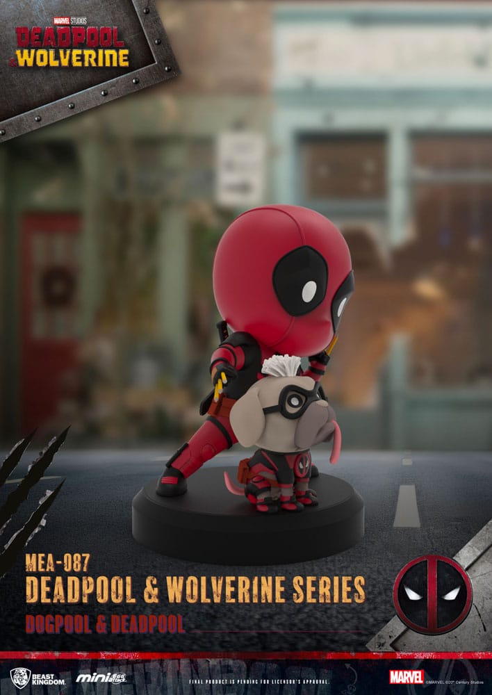 Beast Kingdom Toys Deadpool 3 Deadpool & Wolverine Series Mini Egg Attack Figures 8 cm | Makochan