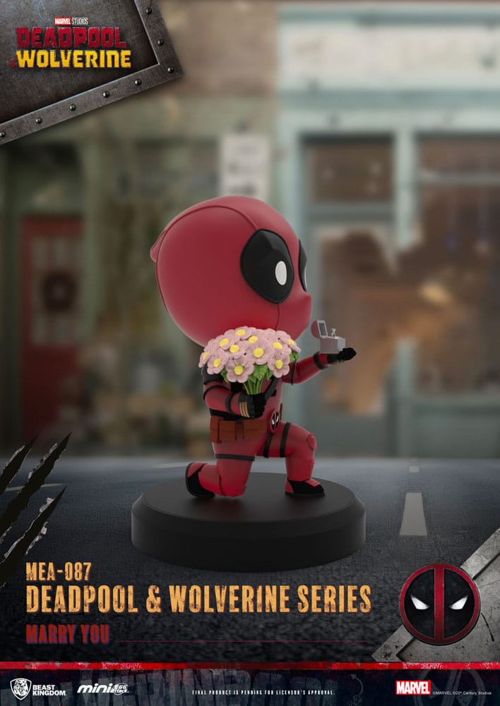 Beast Kingdom Toys Deadpool 3 Deadpool & Wolverine Series Mini Egg Attack Figures 8 cm | Makochan