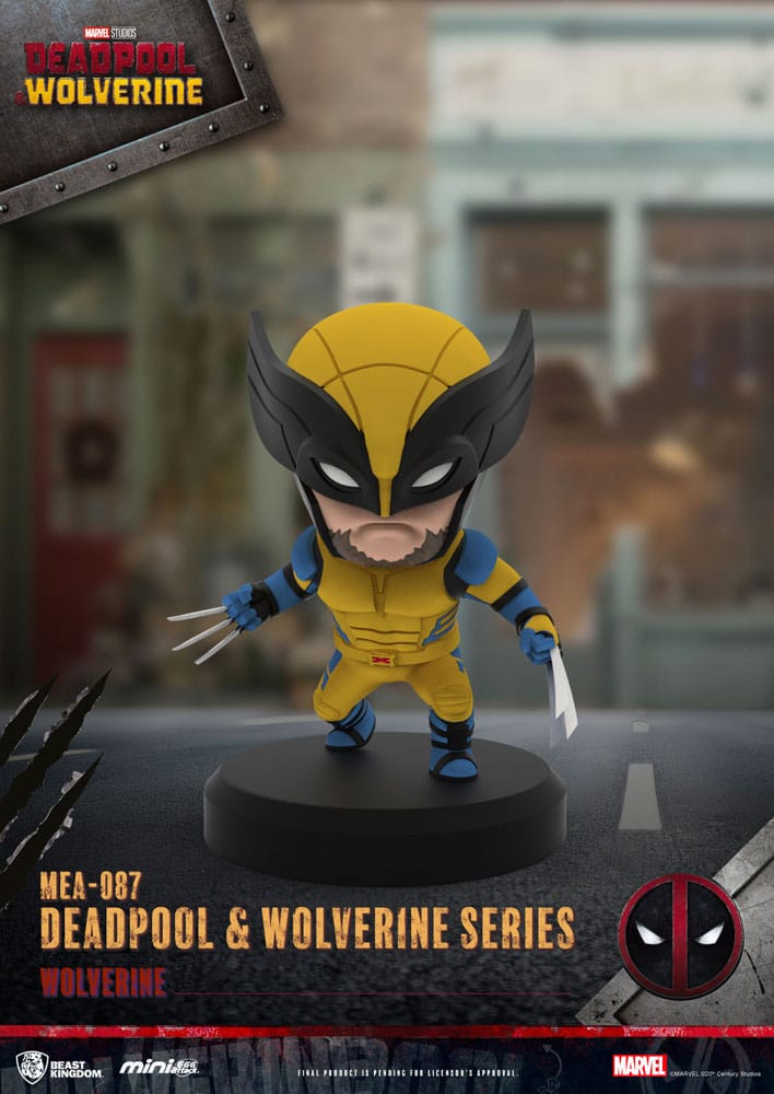 Beast Kingdom Toys Deadpool 3 Deadpool & Wolverine Series Mini Egg Attack Figures 8 cm | Makochan