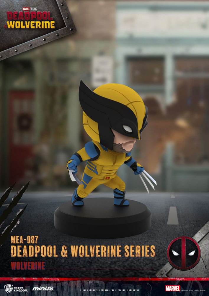 Beast Kingdom Toys Deadpool 3 Deadpool & Wolverine Series Mini Egg Attack Figures 8 cm | Makochan