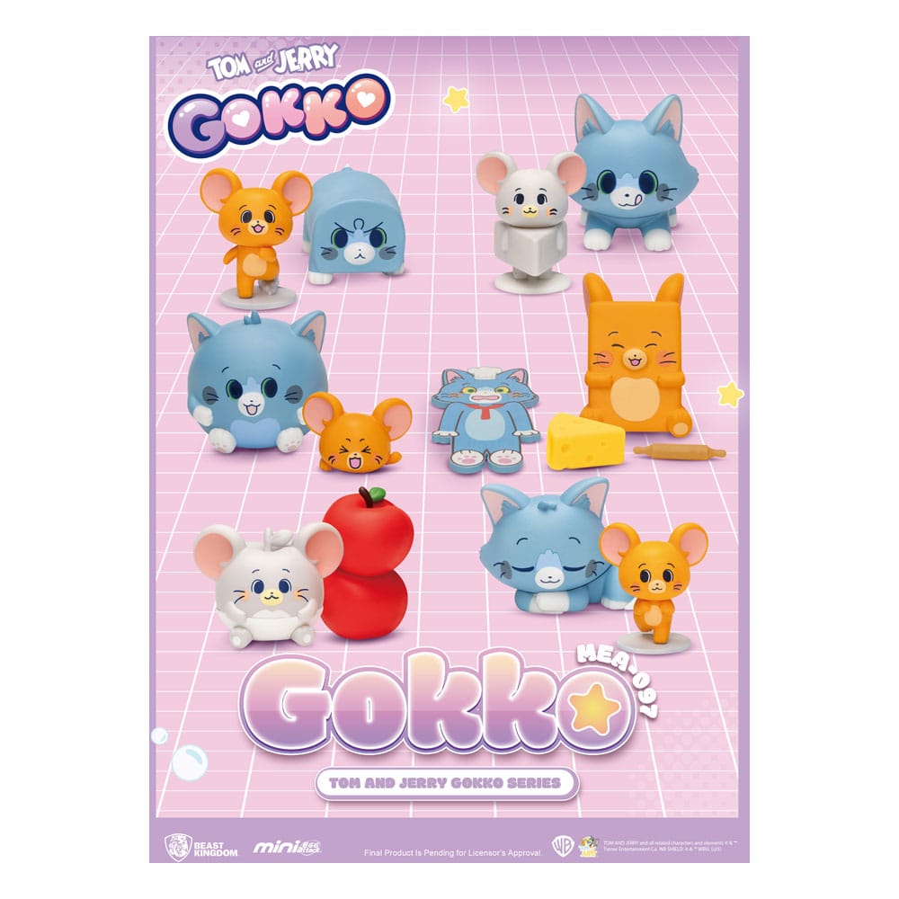 Beast Kingdom Toys Tom & Jerry Gokko Series figures Blind Box (6) | Makochan