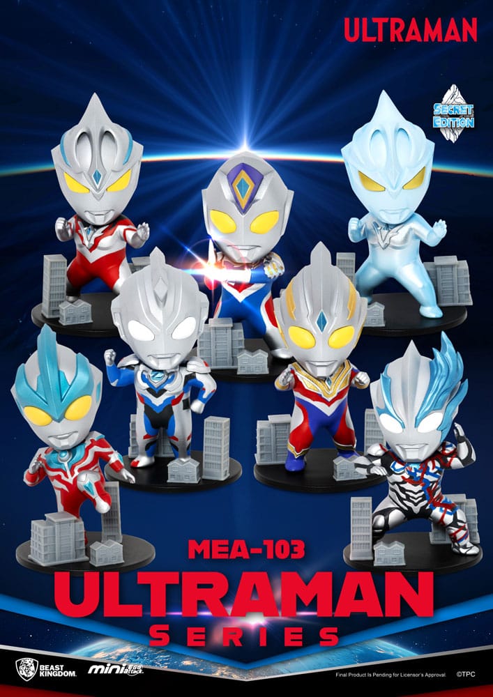 Beast Kingdom Toys Ultraman Mini Egg Attack Blind Box Figures Ultraman Series 1 9 cm Assortment (6) | Makochan