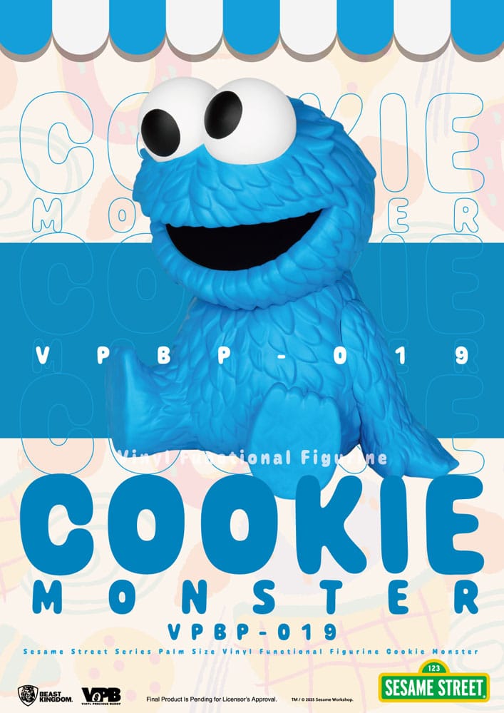 Beast Kingdom Toys Sesame Street Piggy Vinyl Bank Cookie Monster 12 cm | Makochan