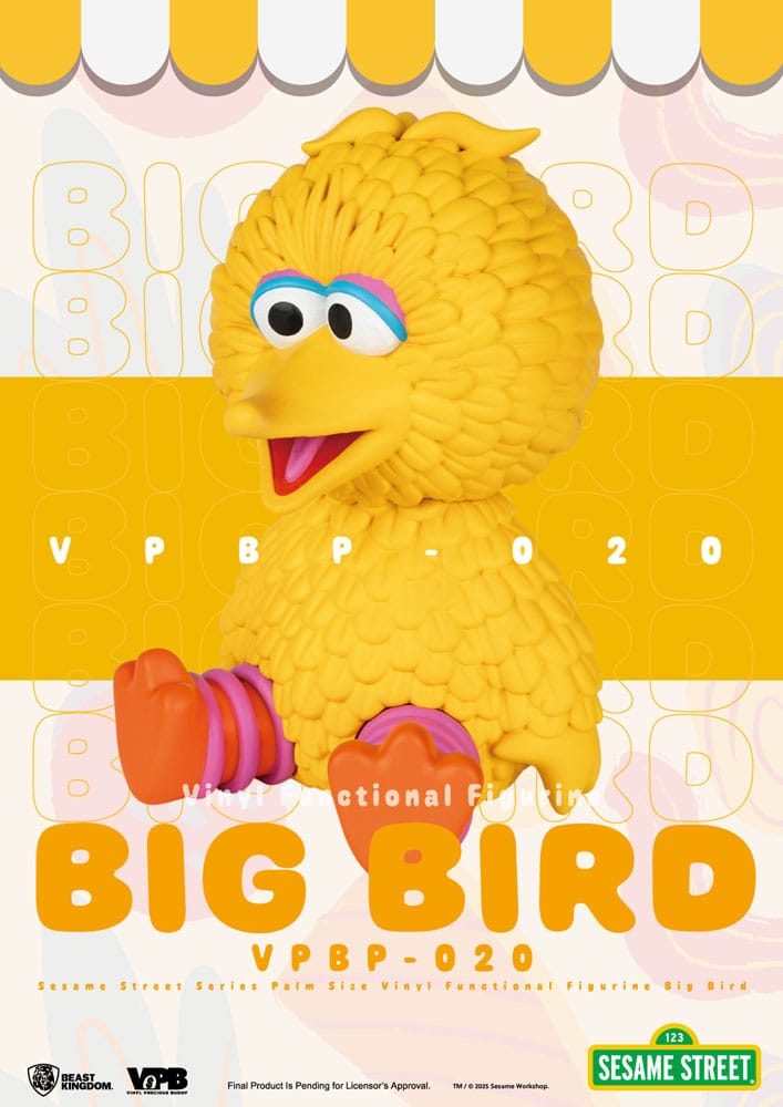 Beast Kingdom Toys Sesame Street Piggy Vinyl Bank Big Bird 12 cm | Makochan