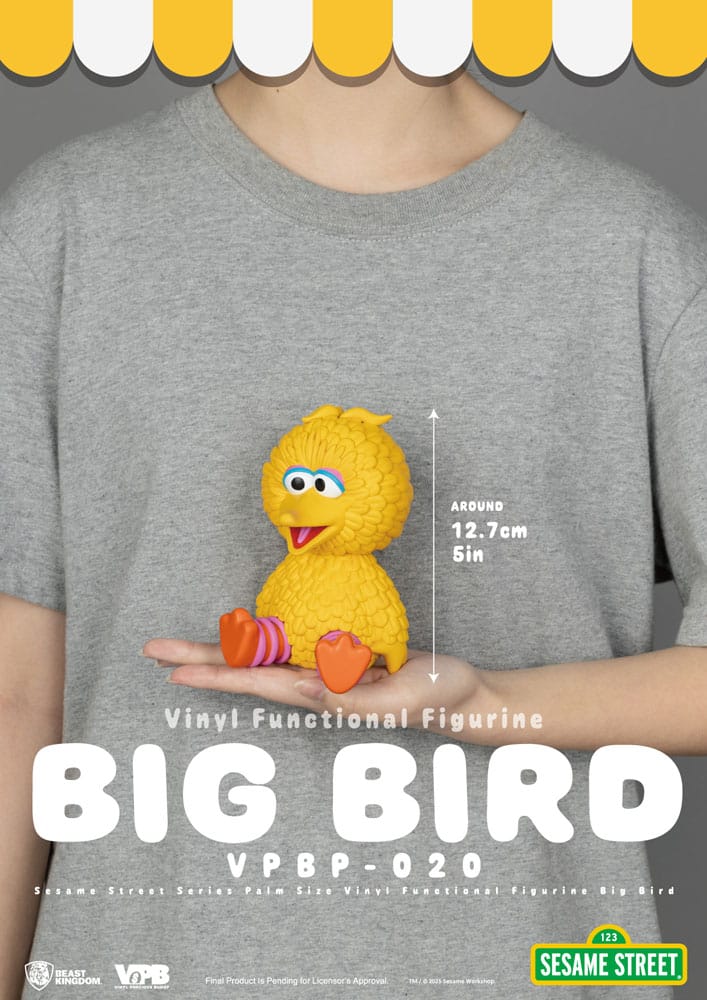 Beast Kingdom Toys Sesame Street Piggy Vinyl Bank Big Bird 12 cm | Makochan