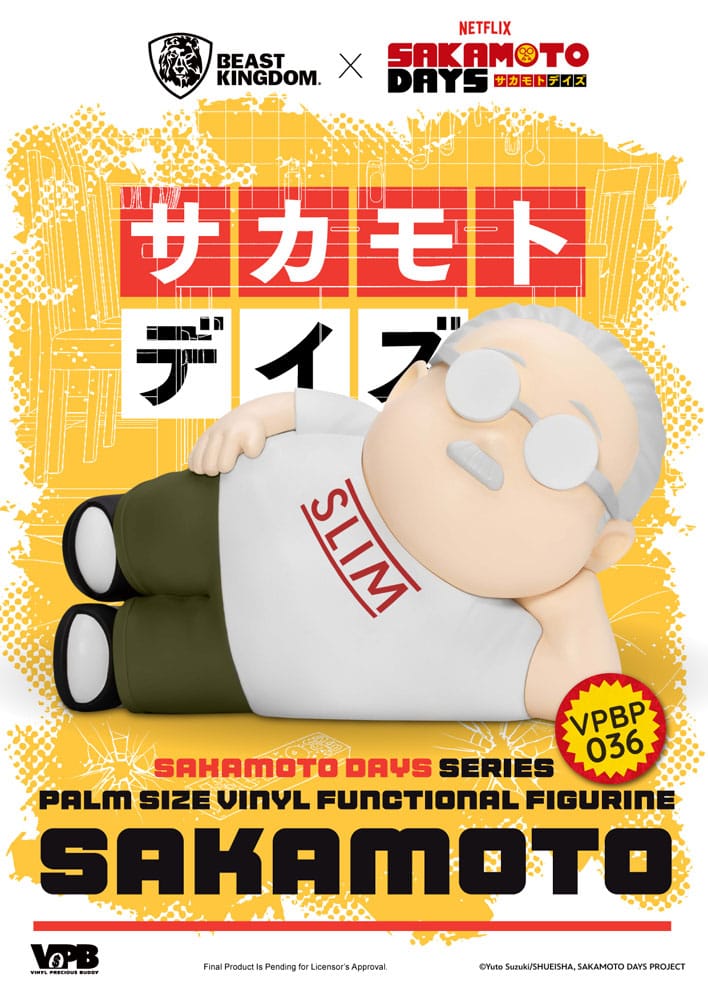 Beast Kingdom Toys Sakamoto Days Piggy Vinyl Bank Taro Sakamoto 14 cm | Makochan