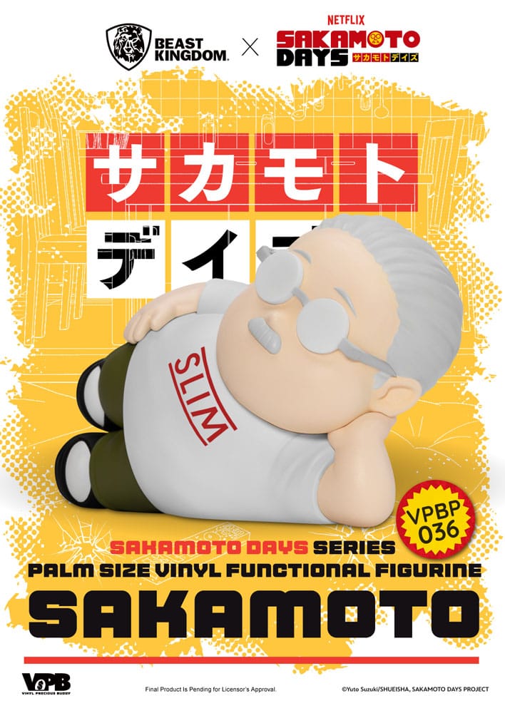 Beast Kingdom Toys Sakamoto Days Piggy Vinyl Bank Taro Sakamoto 14 cm | Makochan