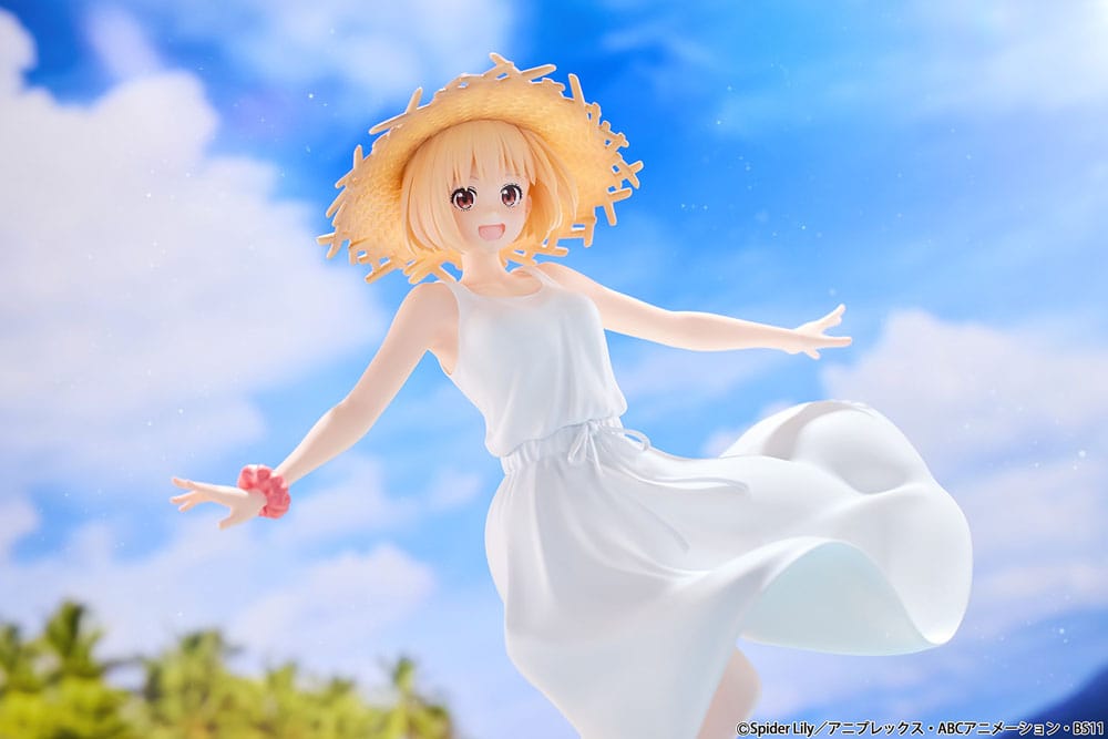 Bellfine Lycoris Recoil PVC Statue 1/7 Chisato Nishikigi White Dress Ver. 23 cm | Makochan