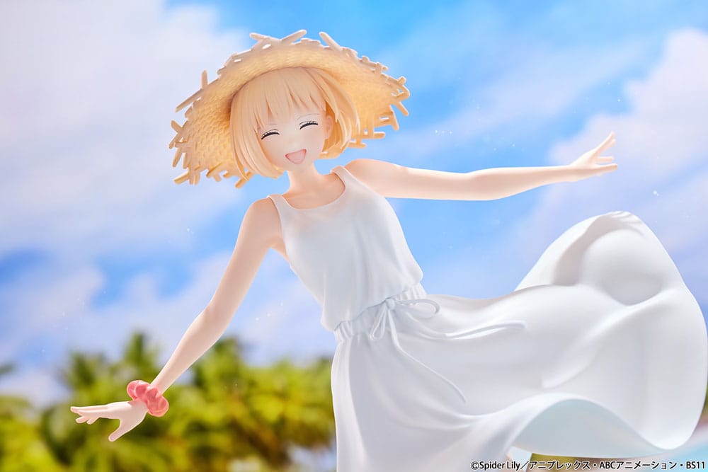 Bellfine Lycoris Recoil PVC Statue 1/7 Chisato Nishikigi White Dress Ver. 23 cm | Makochan