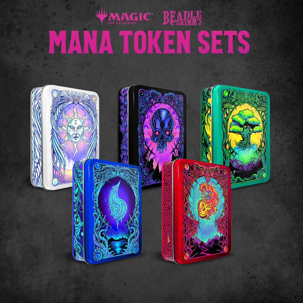 Beadle & Grimm´s Magic the Gathering Dice and Token Pack Blue Mana | Makochan