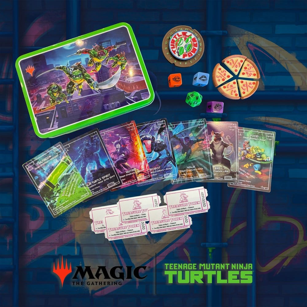 Beadle & Grimm´s Magic the Gathering Dice and Token Pack Teenage Mutant Ninja Turtles *English* | Makochan