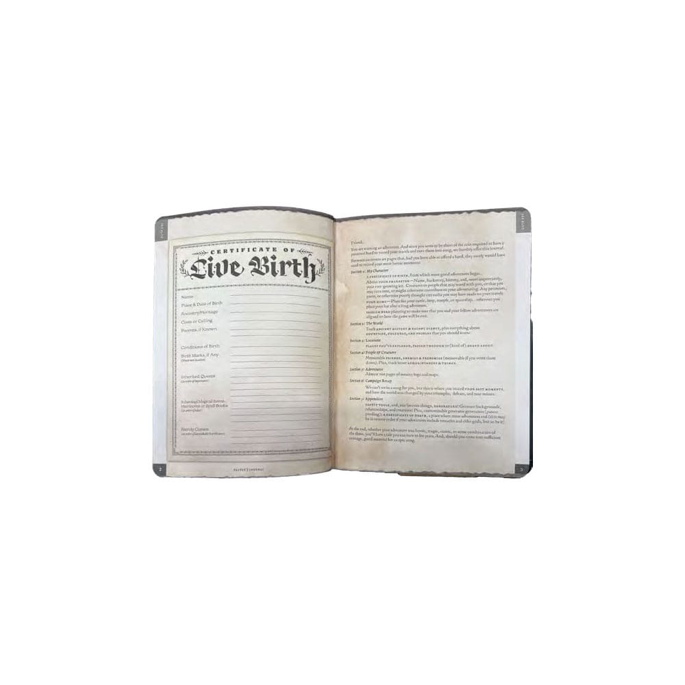 Beadle & Grimm´s Notebook A5 Player's Journal | Makochan