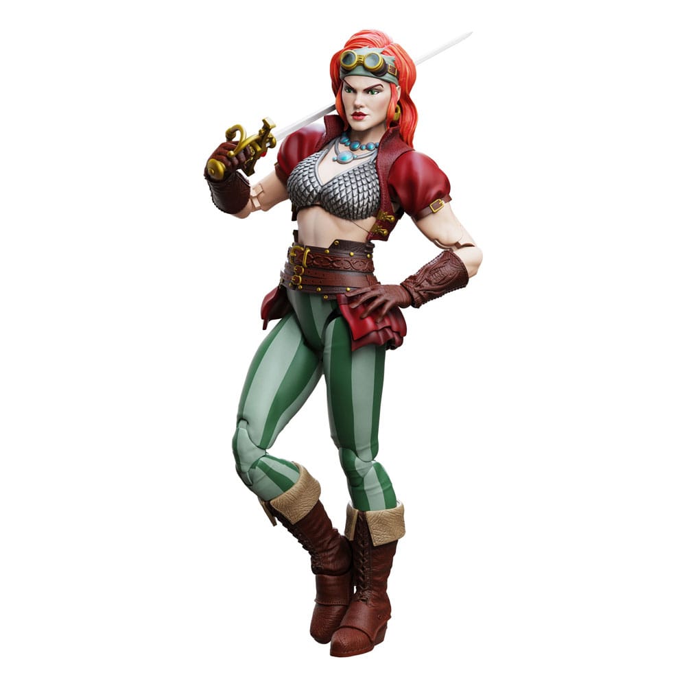 Boss Fight Studio Epic H.A.C.K.S. Action Figure 1/12 Red Sonja Steampunk | Makochan