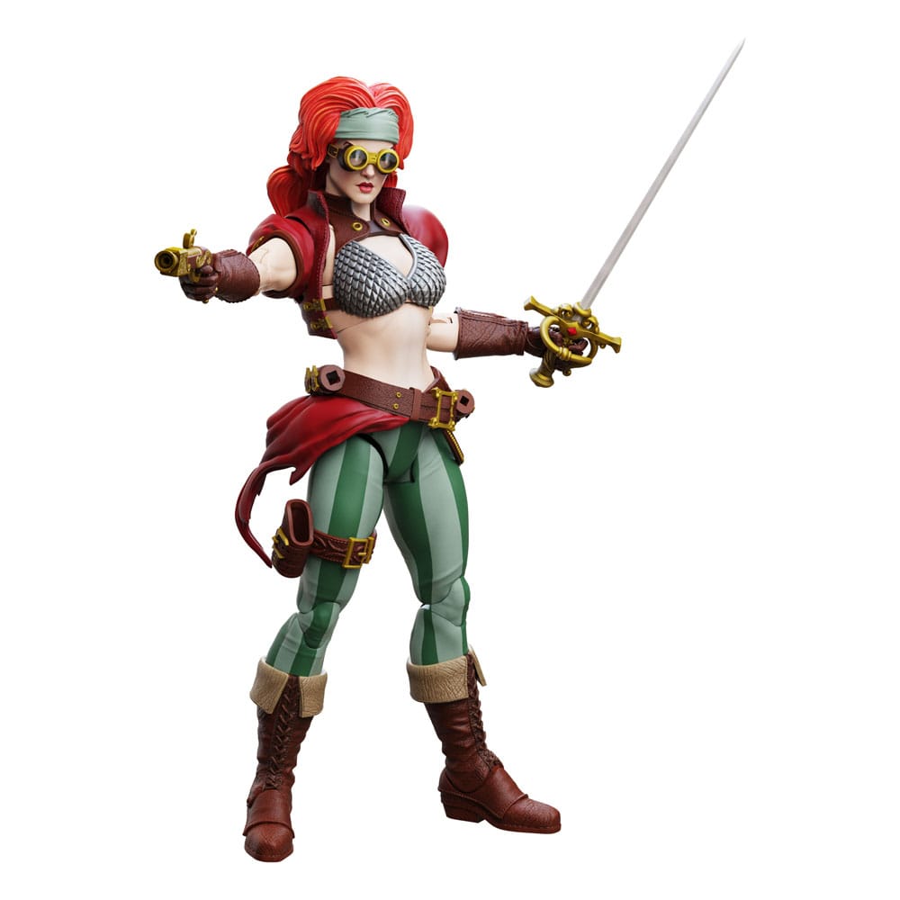 Boss Fight Studio Epic H.A.C.K.S. Action Figure 1/12 Red Sonja Steampunk | Makochan