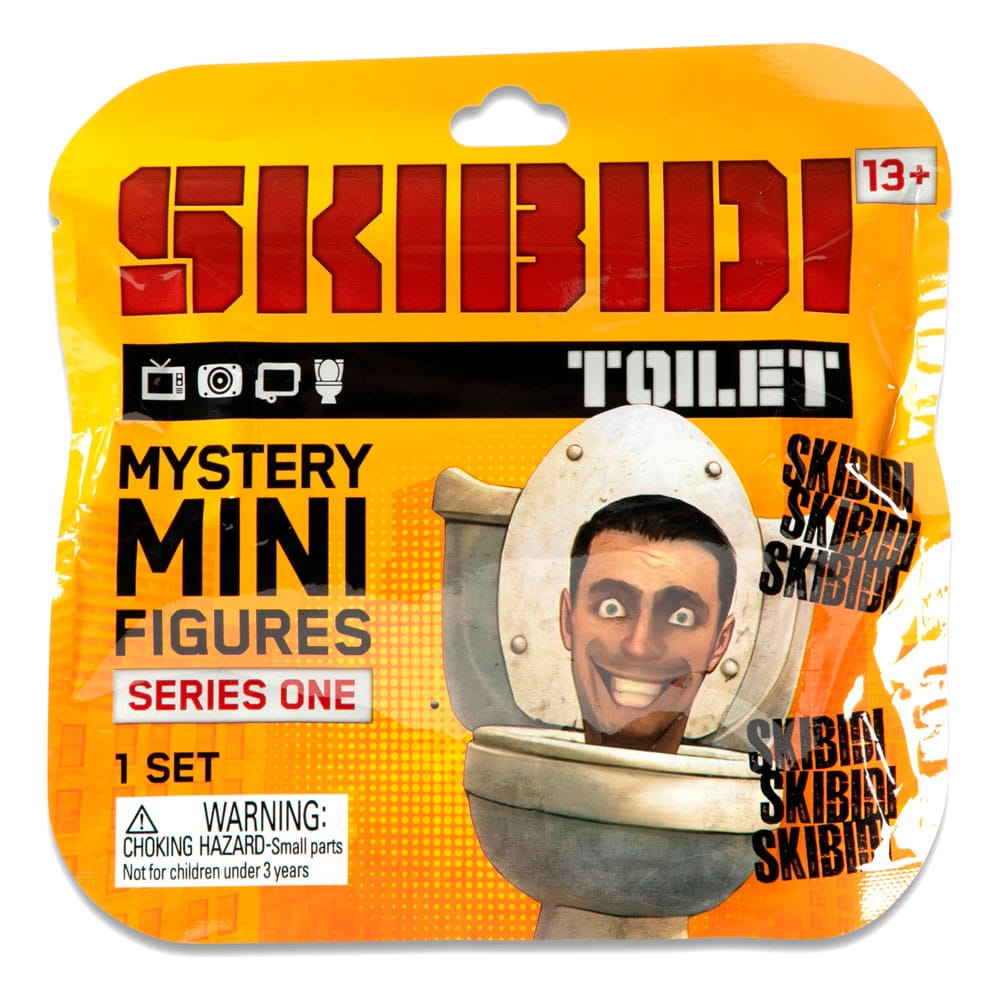 Bonkers Toys Skibidi Toilet Minifigures 6 cm Series 1 Display (24) | Makochan