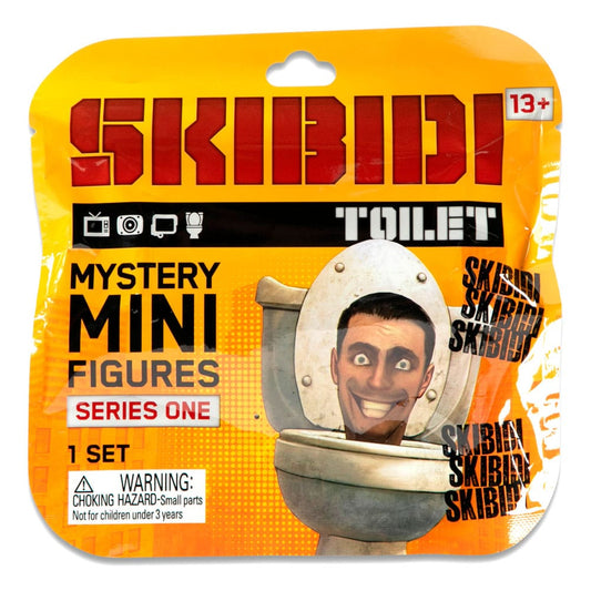 Bonkers Toys Skibidi Toilet Minifigures 6 cm Series 1 Display (24) | Makochan