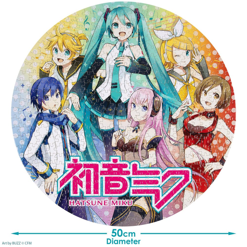 Bopster Hatsune Miku Jigsaw Puzzle Round 500 pieces | Makochan