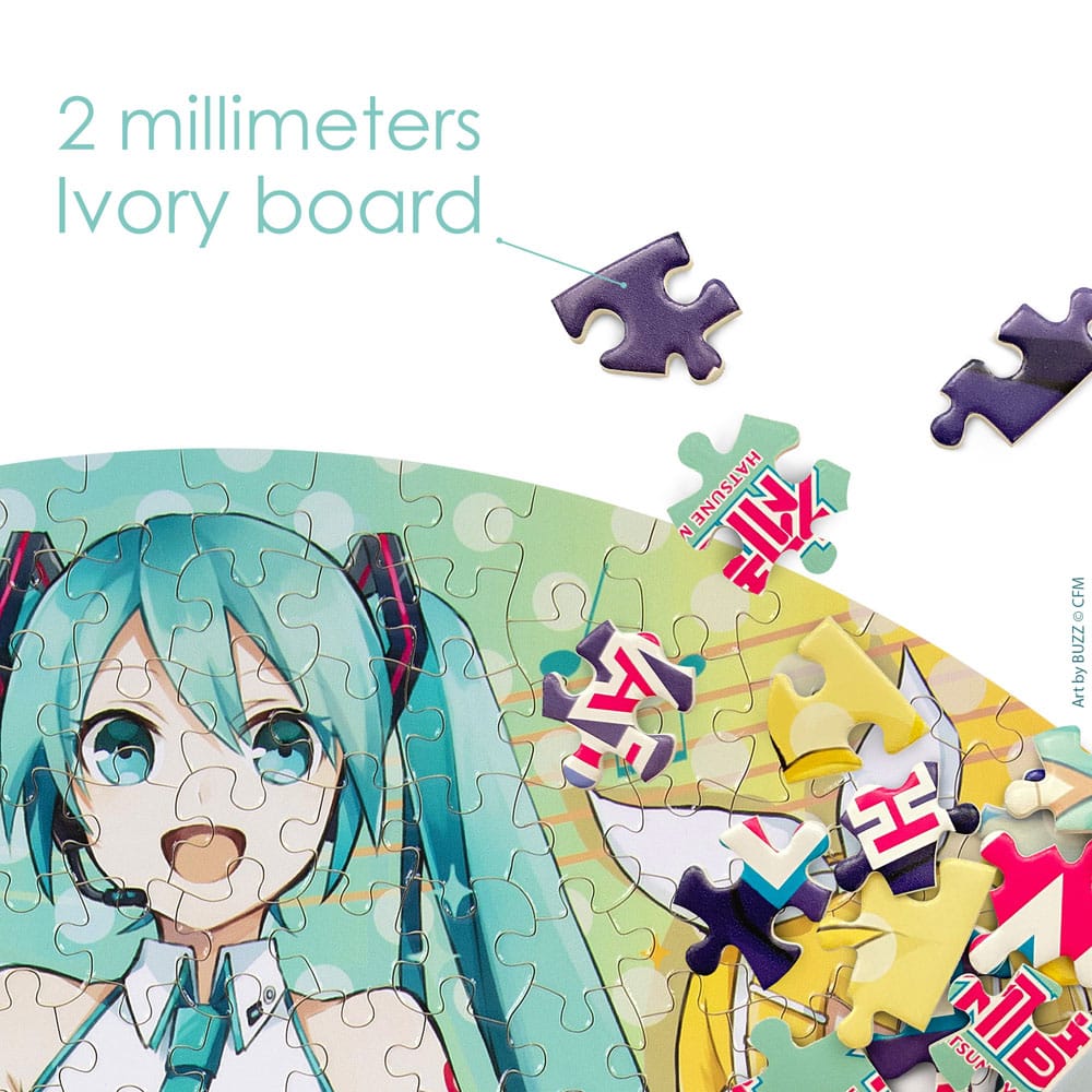 Bopster Hatsune Miku Jigsaw Puzzle Round 500 pieces | Makochan
