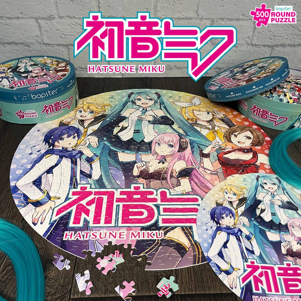 Bopster Hatsune Miku Jigsaw Puzzle Round 500 pieces | Makochan