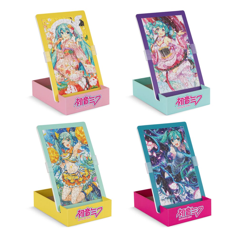 Bopster Hatsune Miku Jigsaw Puzzle Assortment (4) | Makochan