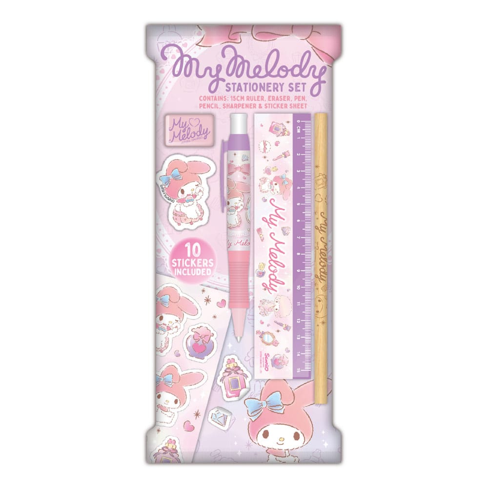 Blue Sky Studios Sanrio Stationery Set 6-Pack My Melody | Makochan