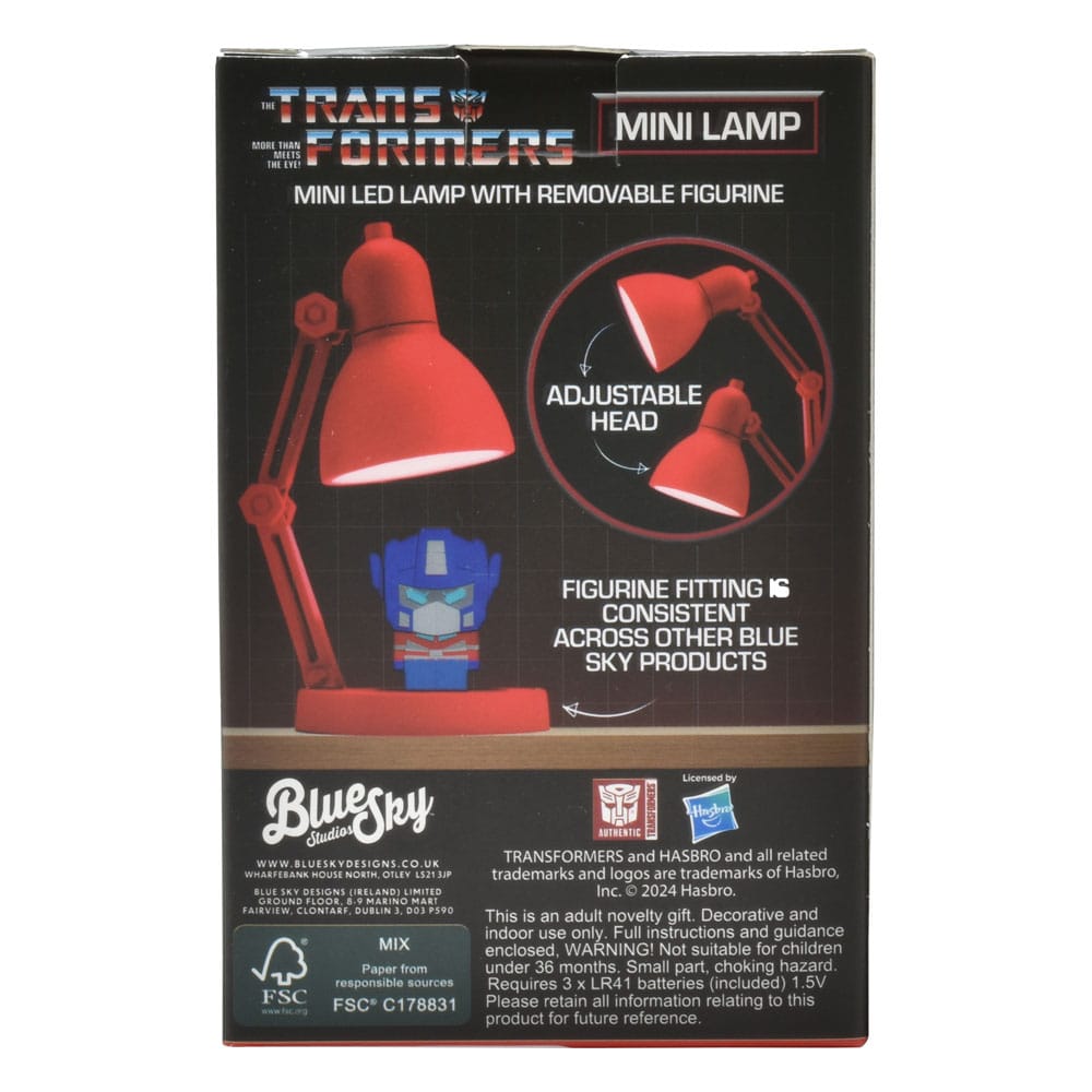 Blue Sky Studios Transformers Mini LED-Light with Figure 10 cm | Makochan